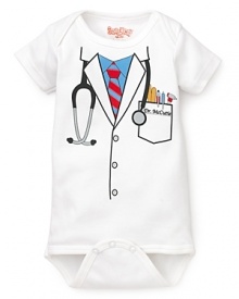 It's never too soon to start planning his career. Get an early start with this funny Sara Kety bodysuit. It's never too soon to start planning his career. Get an early start with this funny Sara Kety bodysuit.