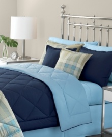 Seek comfort in the classics. Plush diamond quilting and versatile solid hues make this Martha Stewart Collection comforter an essential bedroom addition. Seek comfort in the classics. Plush diamond quilting and versatile solid hues make this Martha Stewart Collection comforter an essential bedroom addition.