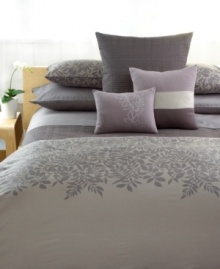 An allover print of tiny Shibori dots adds modern sophistication to this luxuriously soft sheet set from Calvin Klein. Featuring soft, 100% combed cotton. An allover print of tiny Shibori dots adds modern sophistication to this luxuriously soft sheet set from Calvin Klein. Featuring soft, 100% combed cotton.