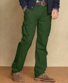 Outdoors styling is a simple as a pair of these cargo pants from Tommy Hilfiger. Outdoors styling is a simple as a pair of these cargo pants from Tommy Hilfiger.