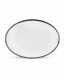 Beautiful in its simplicity, this collection features a timeless, elegant design. The pristine bone china is accented by a single, shimmering band of platinum. The understated beauty of this china will add a refined sophistication to your dining experience for years to come. Qualifies for Rebate