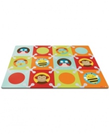 Little ones will have fun playing on this bright, colorful Playspot while finding their favorite zoo animal. Large in size and style, it makes a great cushiony area for playing. Unlike foam tiles safety-rated for children 3 years and up, Playspot is designed, tested and manufactured for younger children. It's easy to put together with our unique connector system, and you can configure it in endless ways to fit your playtime needs. Little ones will have fun playing on this bright, colorful Playspot while finding their favorite zoo animal. Large in size and style, it makes a great cushiony area for playing. Unlike foam tiles safety-rated for children 3 years and up, Playspot is designed, tested and manufactured for younger children. It's easy to put together with our unique connector system, and you can configure it in endless ways to fit your playtime needs.
