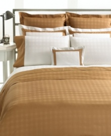 A solid 4 sateen cuff adds bold contrast to this Lauren Ralph Lauren flat sheet, featuring the Glen Plaid tone-on-tone jacquard pattern in white woven cotton. Also features a smooth 330 thread count. (Clearance) A solid 4 sateen cuff adds bold contrast to this Lauren Ralph Lauren flat sheet, featuring the Glen Plaid tone-on-tone jacquard pattern in white woven cotton. Also features a smooth 330 thread count. (Clearance)