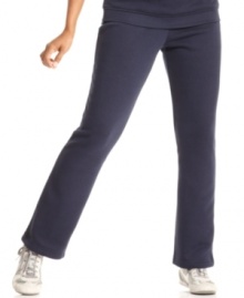 Make yourself comfortable in Karen Scott's nicely priced petite fleece pants. Pair it with anything from the matching top to an easy tee for weekend-chic style.