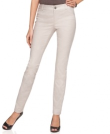Slim and clean-lined, these INC pants make any outfit a touch more sophisticated! Slim and clean-lined, these INC pants make any outfit a touch more sophisticated!