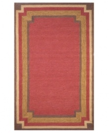Indoors or out, this versatile rug offers inviting style and just the right amount of softness. A durable blend of polypropylene and acrylic fibers make the Ravella rug a lasting addition to patios, pool-sides or family rooms. UV-stabilized to resist fading from sunlight. Indoors or out, this versatile rug offers inviting style and just the right amount of softness. A durable blend of polypropylene and acrylic fibers make the Ravella rug a lasting addition to patios, pool-sides or family rooms. UV-stabilized to resist fading from sunlight.
