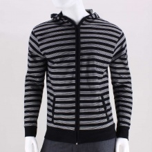 Jordan  Craig Creigh Striped Hoodie
