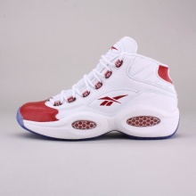 Originally launched in 1996, this iconic men's basketball shoe returns in 2012. Named appropriately for the one and only Allen Iverson, this limited release sneaker features a full grain leather upper, visible Hexalite cushioning, pearlized toe & translucent outsole. Cop these today before they head back to the Reebok vault! Imported. Originally launched in 1996, this iconic men's basketball shoe returns in 2012. Named appropriately for the one and only Allen Iverson, this limited release sneaker features a full grain leather upper, visible Hexalite cushioning, pearlized toe & translucent outsole. Cop these today before they head back to the Reebok vault! Imported.
