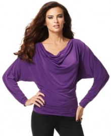 Smooth jersey and a flattering drape make INC's cowlneck petite top a must-have. Wear it with everything from jeans to a pencil skirt! (Clearance) Smooth jersey and a flattering drape make INC's cowlneck petite top a must-have. Wear it with everything from jeans to a pencil skirt! (Clearance)