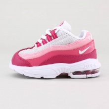 The Nike Air Max 95 Girls' Shoe boasts the same iconic style and outstanding cushioning that made the original a hit with both runners and ravers when it debuted in 1995. The Nike Air Max 95 Girls' Shoe boasts the same iconic style and outstanding cushioning that made the original a hit with both runners and ravers when it debuted in 1995.