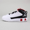 Built to for boys', this basketball shoe's features give what the rapid game demands.