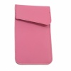 Pink Mobile Phone Leather Case with The Radiation Function. Christmas Shopping, 4% off plus free Christmas Stocking and Christmas Hat!